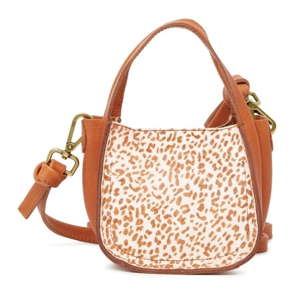 NWT MADEWELL Micro Sydney Cheetah Print Crossbody